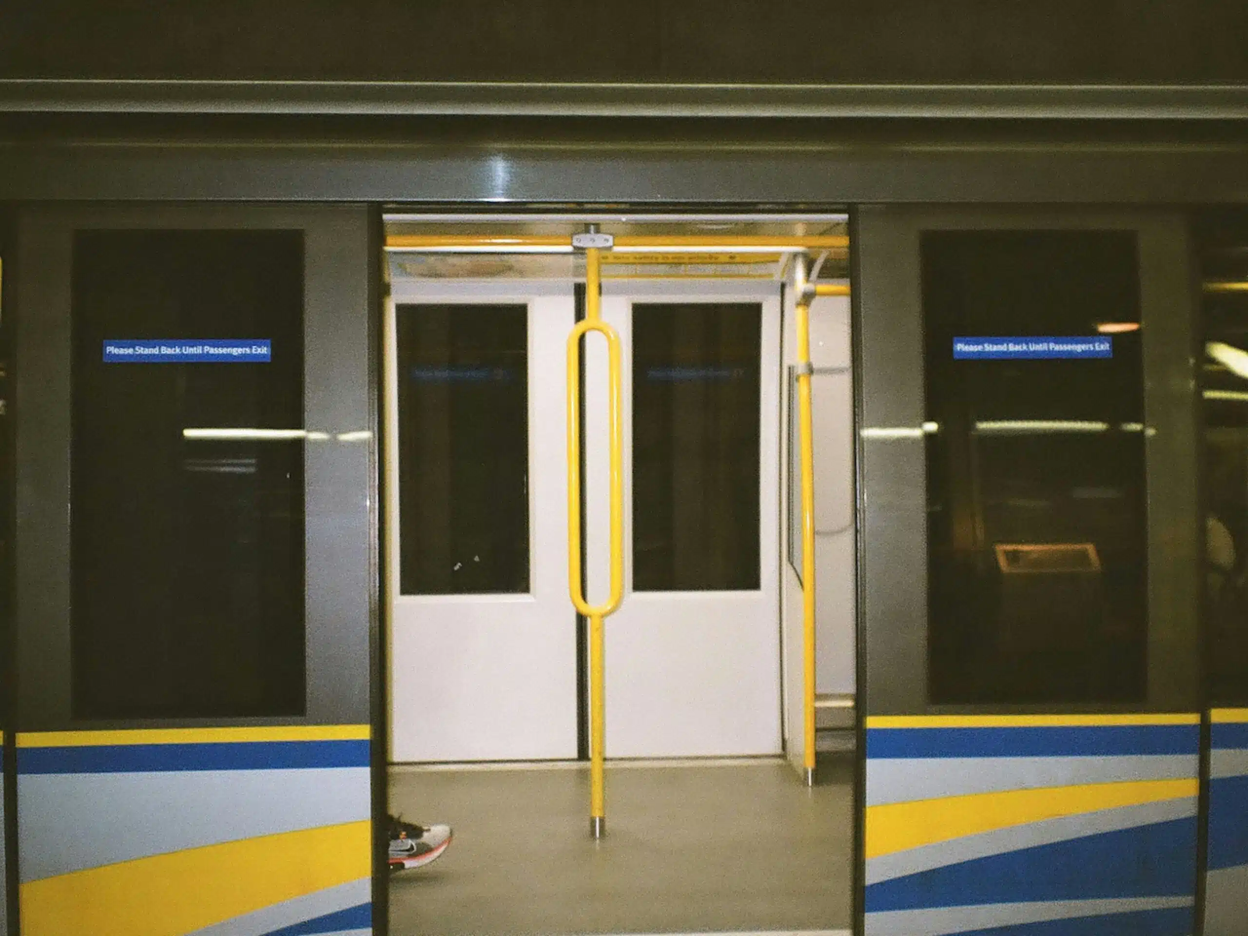 Public Transport - Metro doors open