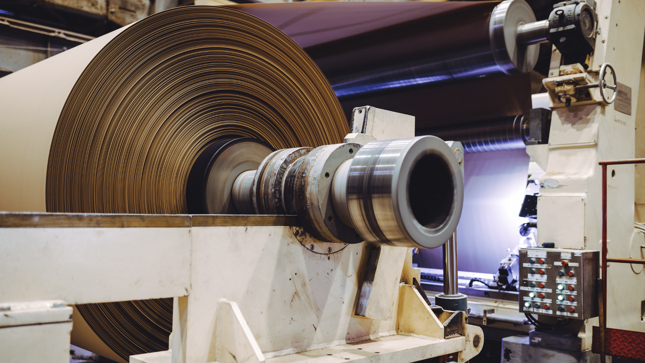paper machine yearly ecp inspection